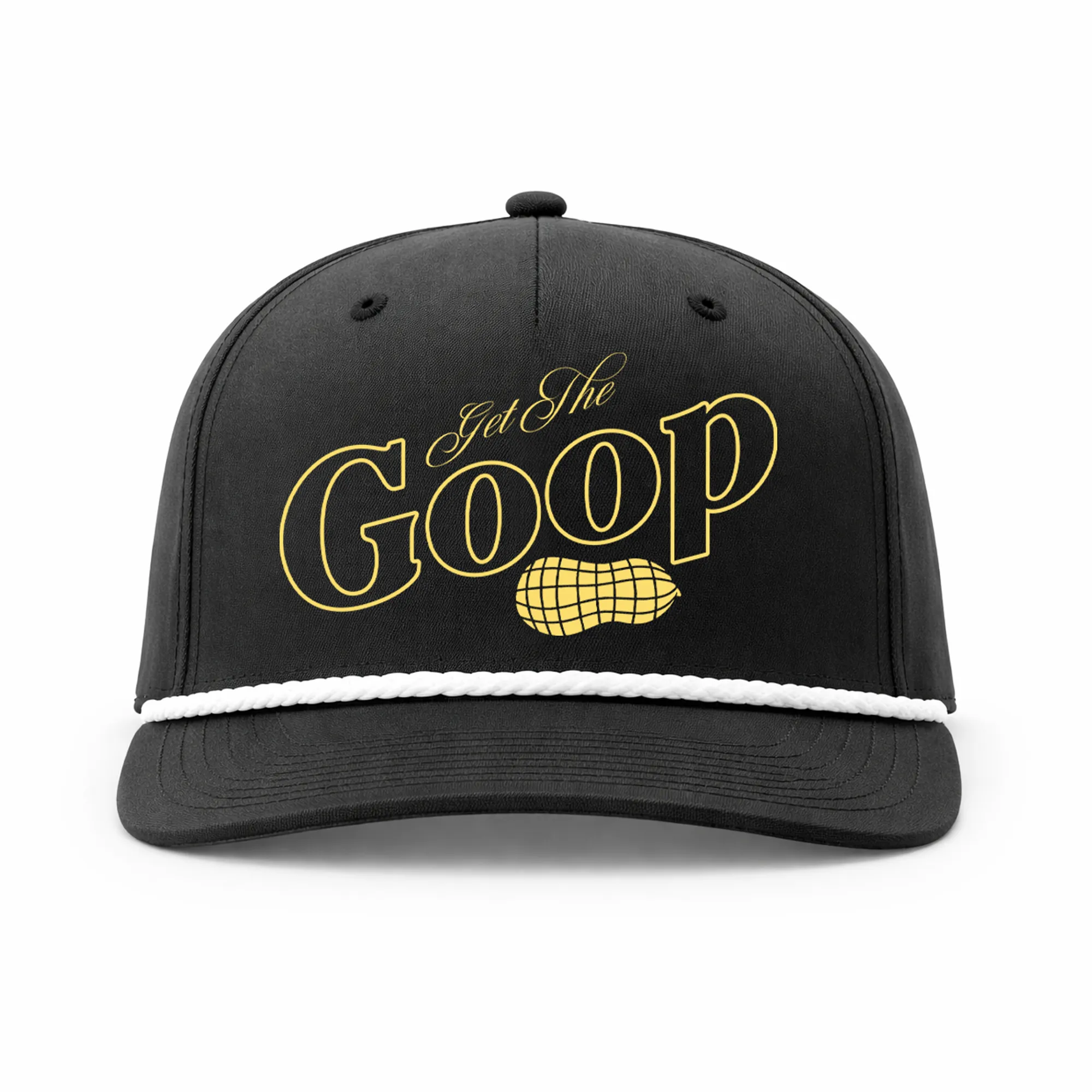 Get the Goop Trucker Hat - Burnt Peanut Merch Image 1