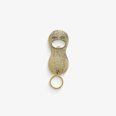 Silly Juice Bottle Opener Keychain - Burnt Peanut Merch Image 1