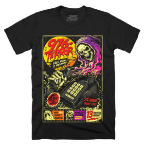 976-TERROR T-Shirt - 976 terror horror shirt | Terrifier Merch