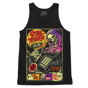 976-TERROR Tank Top - 976 terror tank top | Terrifier Merch