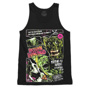 Return Of The Living Grave Rave Tank Top - grave rave tank top | Terrifier Merch