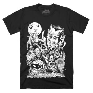 Monster Party T-Shirt - monster party horror shirt | Terrifier Merch