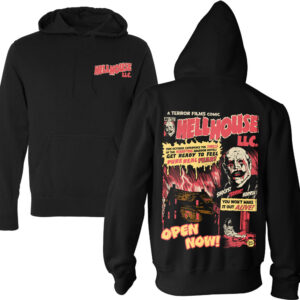 Hell House LLC Pure Real Fear Pullover Hoodie - pure real fear hoodie | Terrifier Merch
