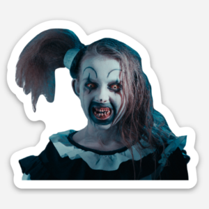 The Little Pale Girl Magnet - little pale girl magnet | Terrifier Merch